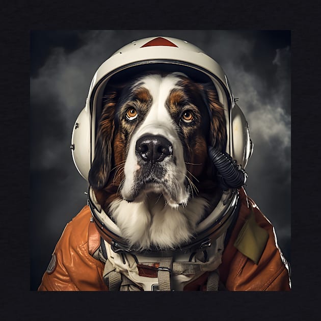 Astro Dog - St. Bernard by Merchgard